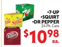 La Chiquita Food Market •7-UP •SQUIRT •DR PEPPER offer