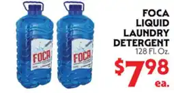 La Chiquita Food Market FOCA LIQUID LAUNDRY DETERGENT offer