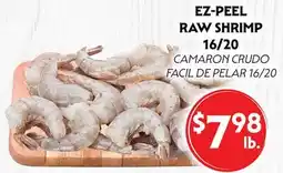 La Chiquita Food Market EZ-PEEL RAW SHRIMP 16/20 offer