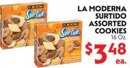 La Chiquita Food Market LA MODERNA SURTIDO ASSORTED COOKIES offer