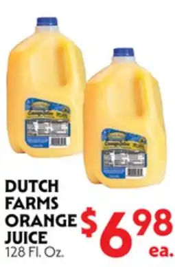 La Chiquita Food Market DUTCH FARMS ORANGE JUICE offer