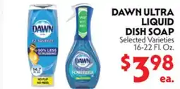 La Chiquita Food Market DAWN ULTRA LIQUID DISH SOAP offer