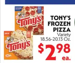 La Chiquita Food Market TONY'S FROZEN PIZZA offer