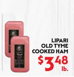La Chiquita Food Market LIPARI OLD TYME COOKED HAM offer