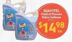 La Chiquita Food Market SUAVITEL Field of Flowers Fabric Softener offer
