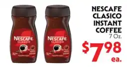 La Chiquita Food Market NESCAFÉ CLASICO INSTANT COFFEE offer