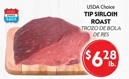 La Chiquita Food Market USDA Choice TIP SIRLOIN ROAST offer