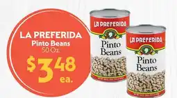 La Chiquita Food Market LA PREFERIDA Pinto Beans offer