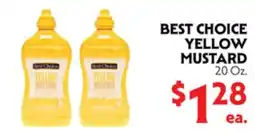 La Chiquita Food Market BEST CHOICE YELLOW MUSTARD offer