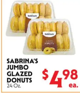 La Chiquita Food Market SABRINA'S JUMBO GLAZED DONUTS offer