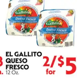 La Chiquita Food Market EL GALLITO QUESO FRESCO offer