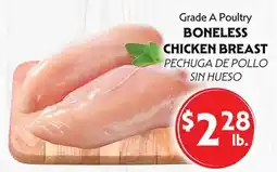 La Chiquita Food Market Grade A Poultry BONELESS CHICKEN BREAST offer