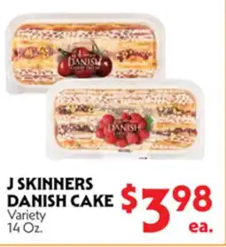 La Chiquita Food Market J SKINNERS DANISH CAKE offer