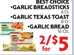 La Chiquita Food Market • GARLIC BREADSTICKS 6 Ct. • GARLIC TEXAS TOAST 8 Ct. • GARLIC BREAD 16 Oz offer