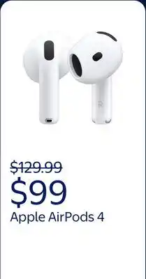 Walmart Apple AirPods 4 offer