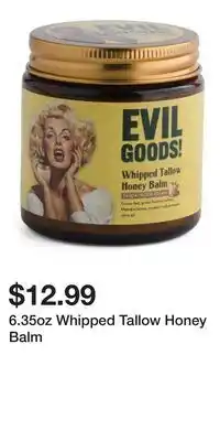 TJ Maxx 6.35oz Whipped Tallow Honey Balm offer