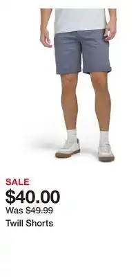 TJ Maxx Twill Shorts offer