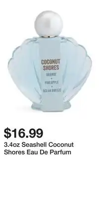 TJ Maxx 3.4oz Seashell Coconut Shores Eau De Parfum offer
