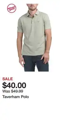 TJ Maxx Taverham Polo offer