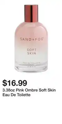 TJ Maxx 3.38oz Pink Ombre Soft Skin Eau De Toilette offer