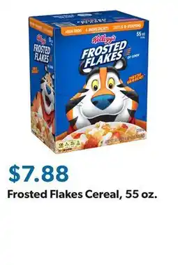 Sam's Club Frosted Flakes Cereal, 55 oz offer