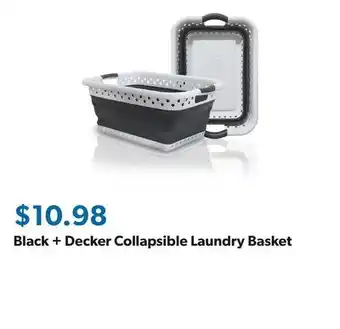 Sam's Club Black + Decker Collapsible Laundry Basket offer