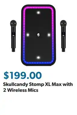 Sam's Club Skullcandy Stomp XL Max with 2 Wireless Mics offer