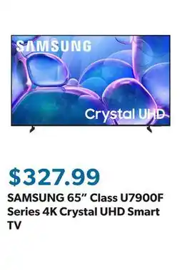 Sam's Club SAMSUNG 65 Class U7900F Series 4K Crystal UHD Smart TV offer