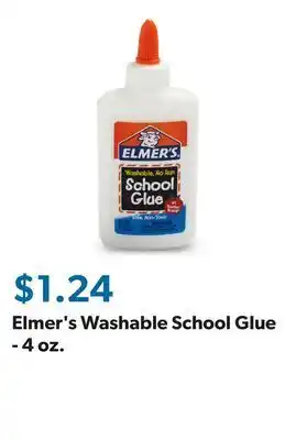 Sam's Club Elmer's Washable School Glue - 4 oz offer