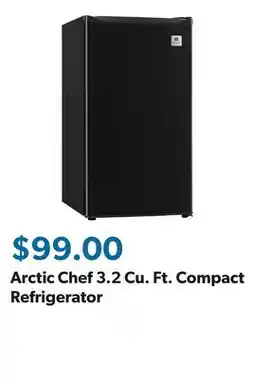 Sam's Club Arctic Chef 3.2 Cu. Ft. Compact Refrigerator offer