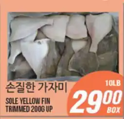 Joong Boo Market SOLE YELLOW FIN TRIMMED 200G UP offer