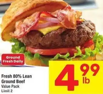 Albertsons Fresh 80% Lean Ground Beef offer