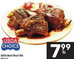 Albertsons USDA Beef Short Rib offer
