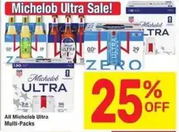 Albertsons All Michelob Ultra offer