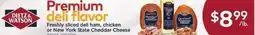 Albertsons Freshly sliced deli ham, chicken or New York State Cheddar Cheese offer