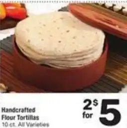 Albertsons Handcrafted Flour Tortillas offer