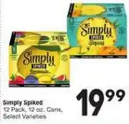 Albertsons Simply Spiked offer