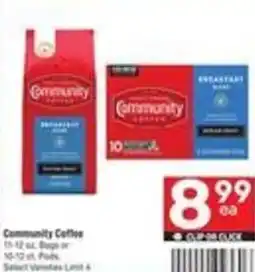 Albertsons Community Coffee offer