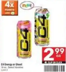 Albertsons C4 Energy or Chast offer