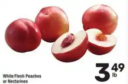 Albertsons White Flesh Peaches or Nectarines offer