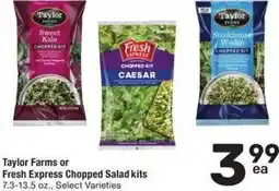 Albertsons Taylor Farms or Fresh Express Chopped Salad kits offer