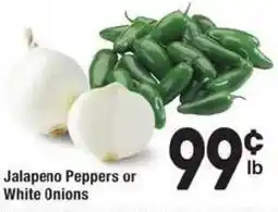 Albertsons Jalapeno Peppers or White Onions offer