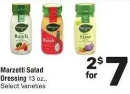 Albertsons Marzetti Salad Dressing offer