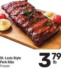Albertsons St. Louis Style Pork Ribs Frozen offer