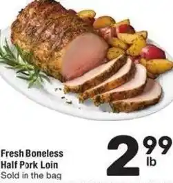 Albertsons Fresh Boneless Half Pork Loin offer