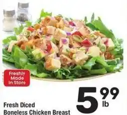 Albertsons Fresh Diced Boneless Chicken Breast offer