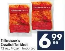 Albertsons Thibodeaux's Crawfish Tail Meat offer