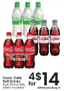 Albertsons Coca-Cola Soft Drinks offer