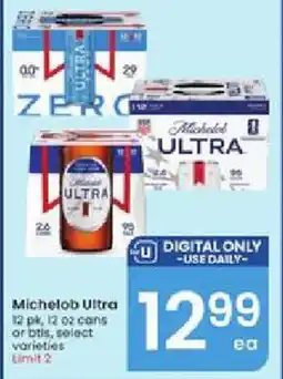 Albertsons Michelob Ultra offer