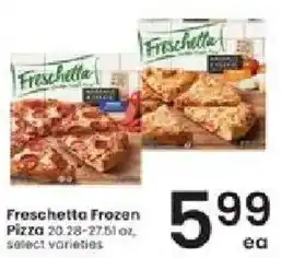 Albertsons Freschetta Frozen Pizza offer